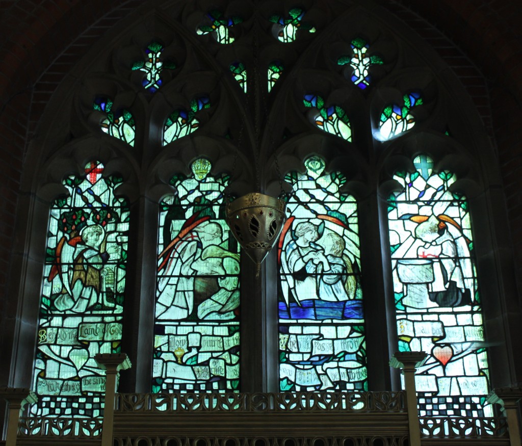 Louis Davis stained-glass window